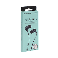 Наушники внутриканальные Borofone BM26 с микр. черный (1/76/304)