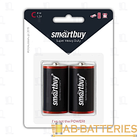 Батарейка Smartbuy Super R14 C BL2 Heavy Duty 1.5V (2/12/192)
