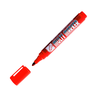 Маркер перманентный Crown Multi Marker CPM-800 3.0мм красный (1/12/720)