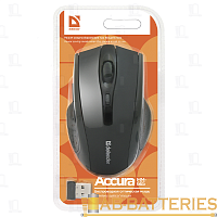 Мышь беспроводная Defender MM-665 Accura классическая USB черный (1/40)