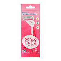 Бритва одноразовая DORCO "EVE4 SHAI Vanilla" 4 лезвия 1шт. (1/10) 