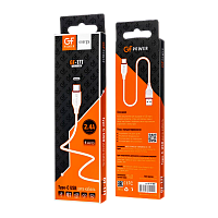 Кабель GFPower 17T USB (m)-Type-C (m) 1.0м 2.4A ПВХ белый (1/648)
