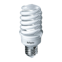 Лампа люминесцентная Navigator SF10 E27 20W 4000К 220-240V спираль (1/10/50)