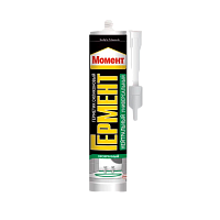 Герметик Момент ГЕРМЕНТ 280мл силиконовый универсальный прозрачный (1/12)