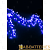 Гирлянда Космос 288LED 6.4м шарики нить 8 режимов синий (1/20)