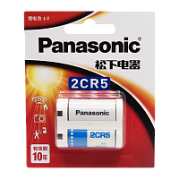 Батарейка Panasonic 2CR5 BL1 Lithium 6V CN (Китай) 