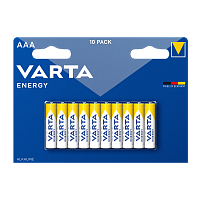 Батарейка Varta ENERGY LR03 AAA BL10 Alkaline 1.5V (4103) (10/200)