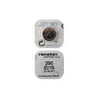 Батарейка Renata 390 (SR1130SW) BL10 Silver Oxide 1.55V (10/100) 