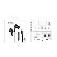 Наушники внутриканальные HOCO M101 Pro с микр. Type-C черный (1/126/756)