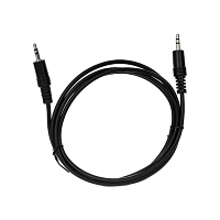 Кабель AUX VCOM Jack 3.5mm (m)-Jack 3.5mm (f) 1.5м ПВХ черный (1/10/250)