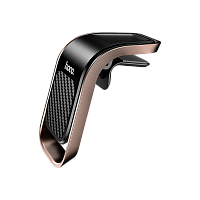 Держатель автомобильный HOCO CA74 в воздуховод магнит черный серый (1/182)