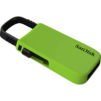 Флеш-накопитель SanDisk Cruzer U CZ59 8GB USB2.0 пластик зеленый