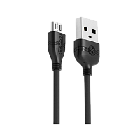 USB кабель PRODA NORMEE MICRO 1.2М PD-B05m Черный