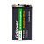 Аккумулятор бытовой GoPower Крона 6F22 BL1 NI-MH 9V 250mAh (1/25/100)