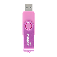 Флеш-накопитель Smartbuy Twist 8GB USB2.0 пластик розовый 