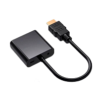 Переходник ENERGY POWER HDMI (m)-VGA (f) пластик (1/300)