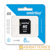 Карта памяти SD Smartbuy 8GB Class10 10 МБ/сек
