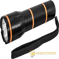 Фонарь универсальный Navigator NPT-CM09 3W 1LED от батареек 3 режима черный