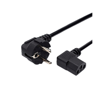Кабель питания Atcom AT10119 евровилка-C13 (f) 1.8м ПВХ черный (1/10/100) 