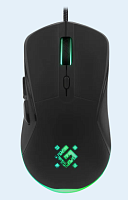 Мышь проводная Defender GM-049 ARGA игровая USB черный (1/21) 