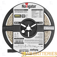 Светодиодная лента Navigator 71 402 NLS-3528WW60-4.8 IP20 12B R5 5 м