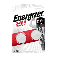 Батарейка Energizer CR2450 BL2 Lithium 3V (2/20/280) 
