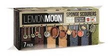 Губка для посуды Lemon Moon Retro 100х71х30мм 7шт. (1/30)