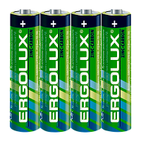 Батарейка Ergolux R6 AA SH4 Zinc Carbon 1.5V (4/60/960) 