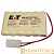 Аккумулятор ET RC-7220VTB  BL1 белый большой, 7.2V, 2000mAh, Ni-Mh, в ряд