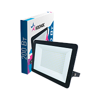 Прожектор светодиодный Космос 200W 230V IP65 6500К холодный черный (1/5)