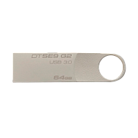 Флеш-накопитель Kingston DataTraveler SE9 G2 64GB USB3.0 металл серебряный 