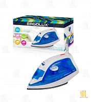 Утюг Ergolux ELX-SL04-C35 1800W белый синий