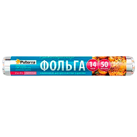 Фольга пищевая Paterra «СУПЕРПРОЧНАЯ» 29см x 50.0м 14мкм (1/12)