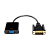 Переходник Atcom DVI-D 25 (m)-VGA (f) черный (1/5/250)