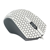 Мышь проводная Smartbuy 334 ONE классическая USB белый (1/40) 