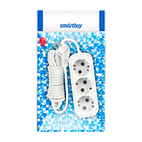Удлинитель Smartbuy 3р.С/З 16A 7.0м белый (1/40)