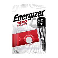 Батарейка Energizer CR1620 BL1 Lithium 3V (1/10/140)