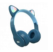 Наушники накладные MORE CHOICE HW24kids bluetooth 5.0 с микр. синий