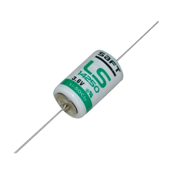 Батарейка Saft 14250CNA 1/2AA Б/УП Li-SOCl2 3.6V с аксиальными выводами (1/20/100/400) 