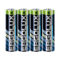 Батарейка Ergolux LR6 AA Shrink 4 Alkaline 1.5V (4/60/720)