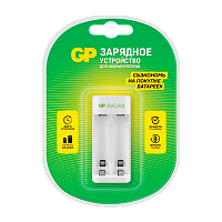 З/У для аккумуляторов GP E211CS-2CR1 AA/AAA Ni-MH 2 слота без аккумуляторов (1/5/10)