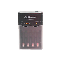 З/У для аккумуляторов GoPower Умное/iClever1000 Ni-MH/Ni-Cd 4 слота (1/15/30)