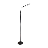 Торшер Ultraflash UF-832 12W LED 3 в 1 на основании черный (1/6) 