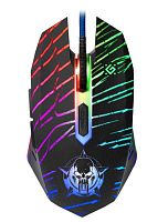 Мышь проводная Defender GM-590L Dark Agent игровая USB черный (1/40) 