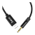 Кабель AUX HOCO UPA13 Jack 3.5mm (m)-Lightning (m) 1.0м ПВХ черный (1/21/210)