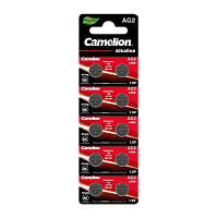 Батарейка Camelion G2/LR726/LR59/396A/196 BL10 Alkaline 1.5V (10/100/3600) 
