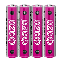 Батарейка Фаzа Super LR03 AAA Shrink 4 Alkaline 1.5V (4/96/384)