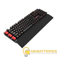 Клавиатура проводная Redragon YAKSA игровая USB 1.5м мультимед. черный (1/10)