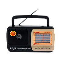 Радиоприемник KIPO KB-408AC пластик Jack3.5 черный (1/40)