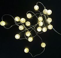 Гирлянда Старт НГ 15LED 1.5м бусы 1 режим белый